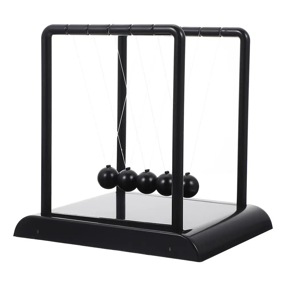 All Black Billiard Ball Cradle Swing Ornaments Kids Desk Scientific Toy Pendulum Bead Office Home Education Supply
All Black Billiard Ball Cradle Swing Ornaments Kids Desk Scientific Toy Pendulum Bead Office Home Education Supply