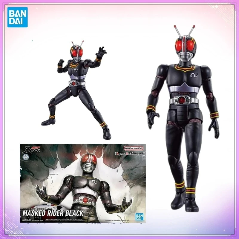 In Stock Original Genuine Figure-riseStandard FRS MASKED RIDER BLACK Bandai Anime Model Toys Action Figure Gifts Ornaments
In Stock Original Genuine Figure-riseStandard FRS MASKED RIDER BLACK Bandai Anime Model Toys Action Figure Gifts Ornaments