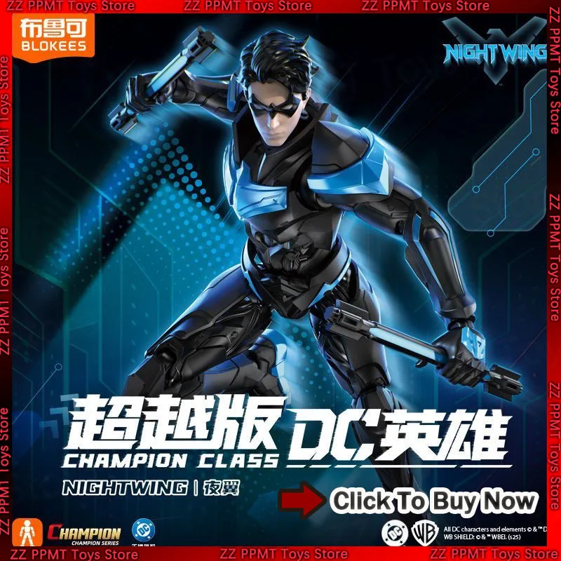 BLOKEES DC Hero Nightwing Beyond Edition Assembly Model Figure Collectible Decoration Toy For Boys Building Blocks Gift toys
BLOKEES DC Hero Nightwing Beyond Edition Assembly Model Figure Collectible Decoration Toy For Boys Building Blocks Gift toys