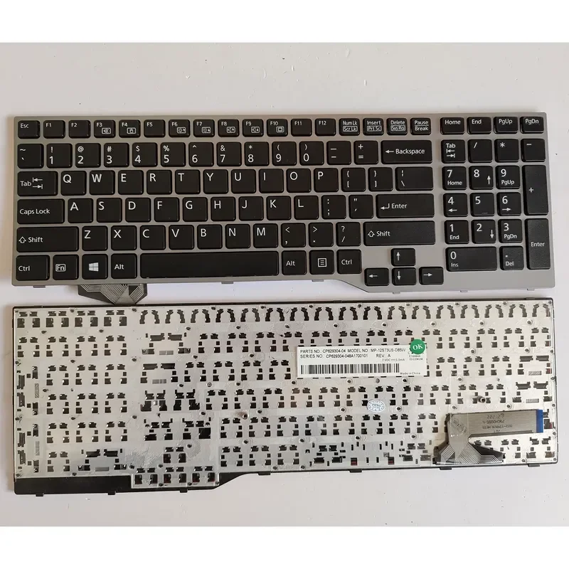 US Layout Laptop Keyboard for Fujitsu Lifebook E754 E753 E756 E554
US Layout Laptop Keyboard for Fujitsu Lifebook E754 E753 E756 E554