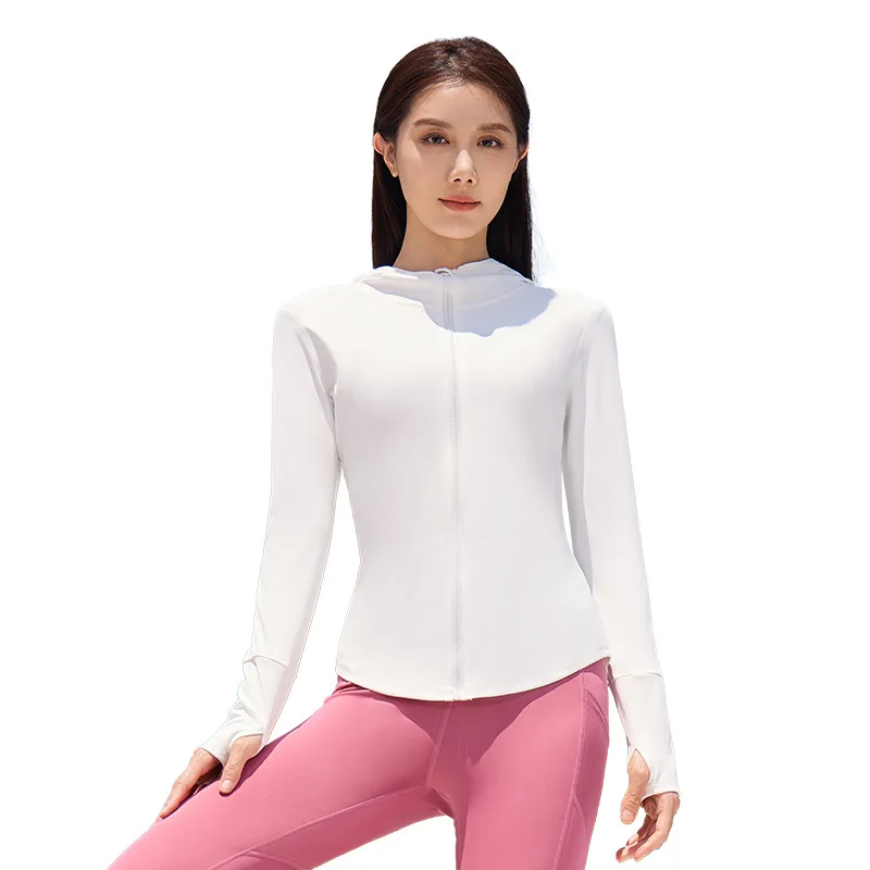 PINGNIAO Women's Sports Jacket Zipper Yoga Letter Print Thumb Hole Running Shirt Lightweight Quick Dry Hooded Top Outerwear
PINGNIAO Women's Sports Jacket Zipper Yoga Letter Print Thumb Hole Running Shirt Lightweight Quick Dry Hooded Top Outerwear