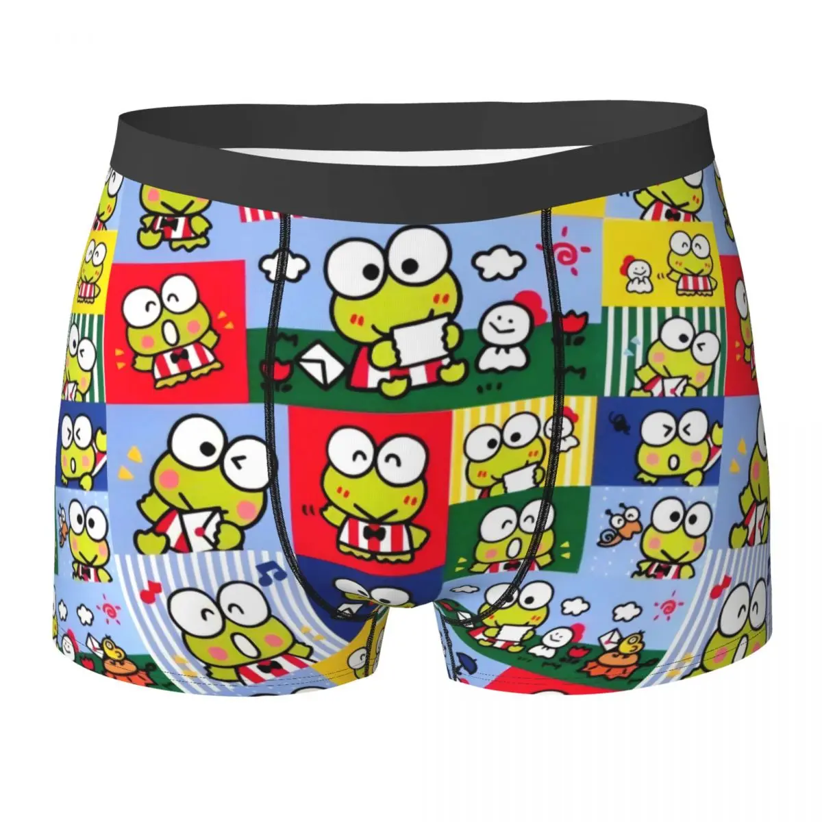 Custom Keroppi Cartoon Underwear Cute Animal Print Man Panties Custom Elastic Trunk Trenky Boxer Brief Plus Size
Custom Keroppi Cartoon Underwear Cute Animal Print Man Panties Custom Elastic Trunk Trenky Boxer Brief Plus Size