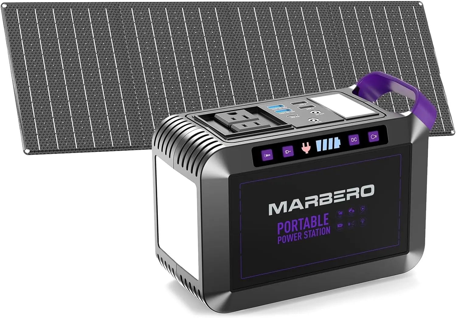 172Wh Solar Generator with 40W Solar Panel, Portable Solar Power Station 200W, Camping, Outdoor, Hiking, Fishing, Emergency
172Wh Solar Generator with 40W Solar Panel, Portable Solar Power Station 200W, Camping, Outdoor, Hiking, Fishing, Emergency