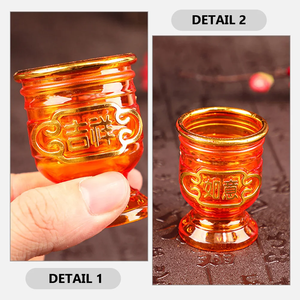 6Pcs Glazed Temple Offering Cup Decorative Multi-Function Worship Bowl Desktop Buddhist Supplies Water Offering Holder Gift
6Pcs Glazed Temple Offering Cup Decorative Multi-Function Worship Bowl Desktop Buddhist Supplies Water Offering Holder Gift