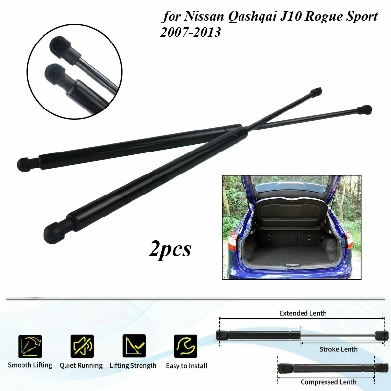 2Pcs 90450JD01B for Nissan Qashqai J10 Rogue Sport 2007-2013 Car Rear Trunk Boot Tailgate Gas Struts Lift Support Rod Bars
2Pcs 90450JD01B for Nissan Qashqai J10 Rogue Sport 2007-2013 Car Rear Trunk Boot Tailgate Gas Struts Lift Support Rod Bars