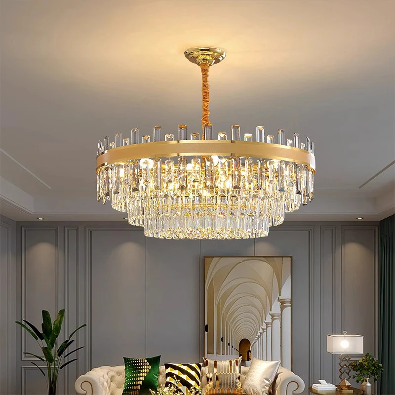 Home Decorationpendant Lights Luxury Crystal Living Room Chandelier Bedroom Pendant Lamp Ceiling Light Indoor Lighting
Home Decorationpendant Lights Luxury Crystal Living Room Chandelier Bedroom Pendant Lamp Ceiling Light Indoor Lighting