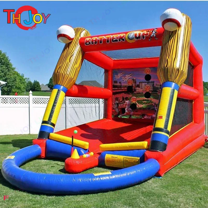 Fast Air Shipping to door,5x3m Outdoor Giant Inflatable Baseball Batting Cage Batter Up Sport Games
Fast Air Shipping to door,5x3m Outdoor Giant Inflatable Baseball Batting Cage Batter Up Sport Games