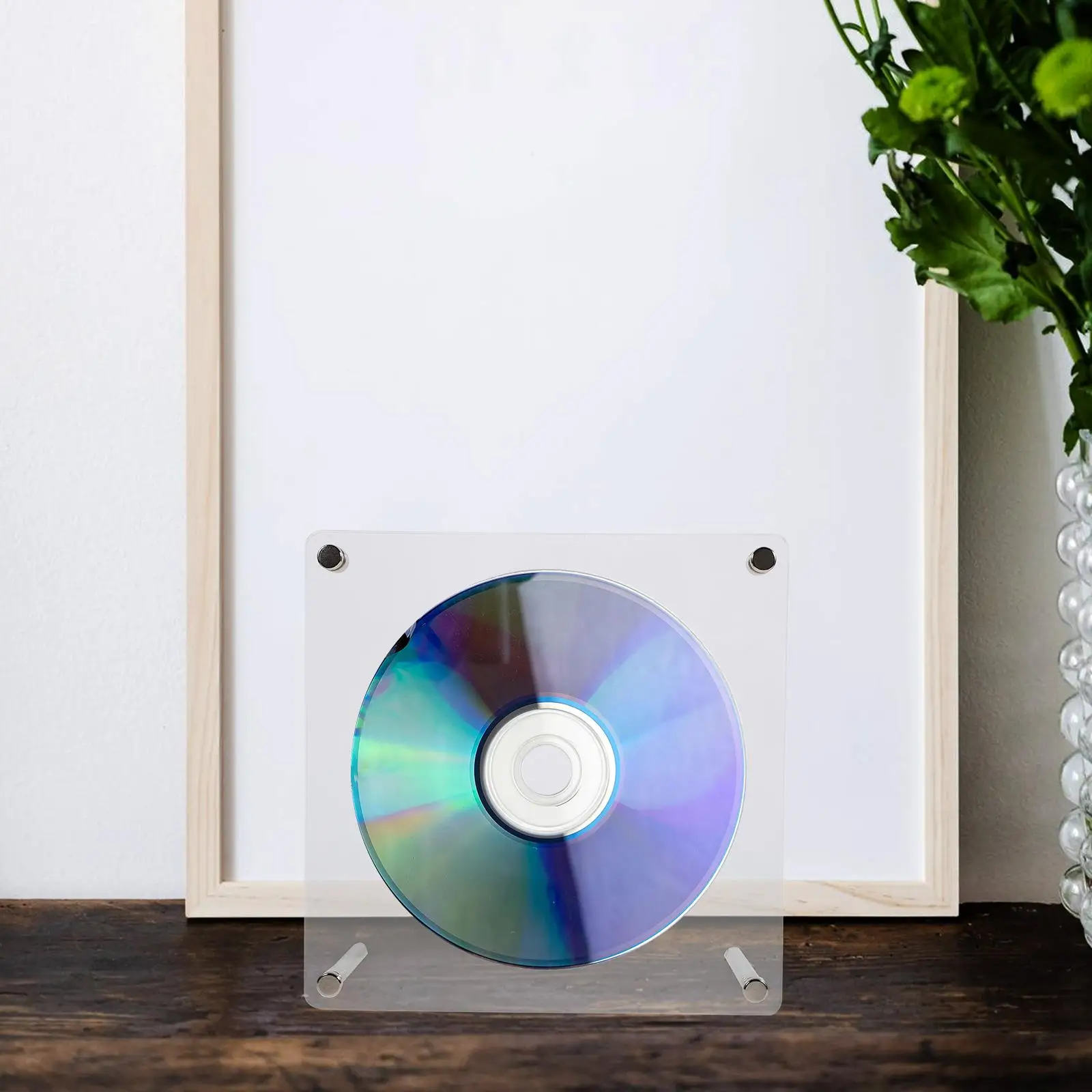 Transparent Acrylic CD Display Stand Desktop Vinyl Record Organizer Exquisite Rack For Home Bedroom Living Room
Transparent Acrylic CD Display Stand Desktop Vinyl Record Organizer Exquisite Rack For Home Bedroom Living Room