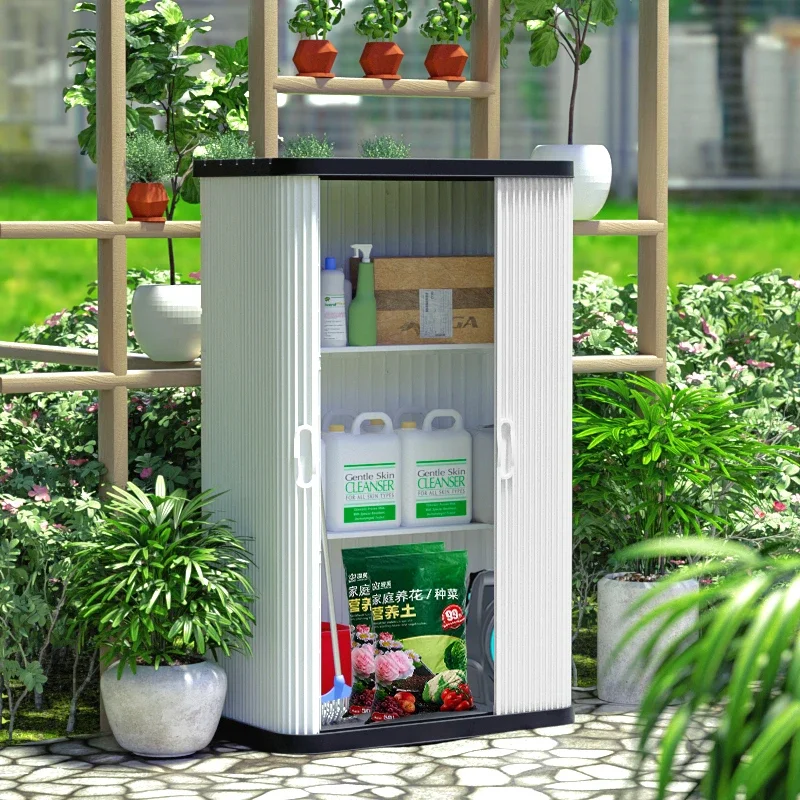 Outdoor Locker Garden Balcony Grocery Cabinet Outdoor Garden Tool Locker Outdoor Waterproof and Sunscreen Storage Cabinet
Outdoor Locker Garden Balcony Grocery Cabinet Outdoor Garden Tool Locker Outdoor Waterproof and Sunscreen Storage Cabinet