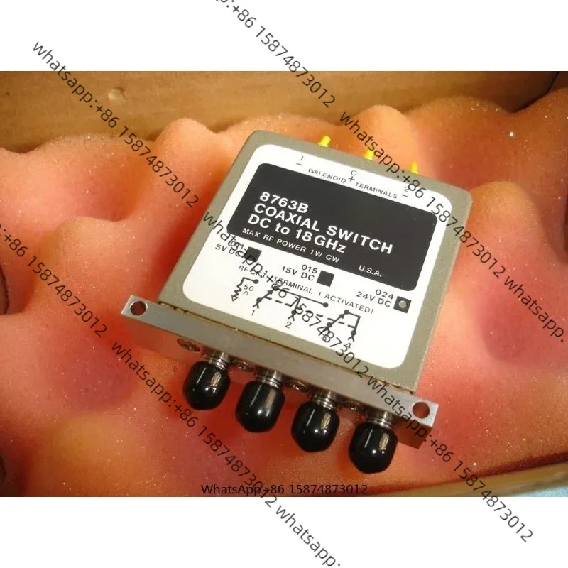 For New Agi lent 8763B 4-port Coaxial Switch DC To 18GHz
For New Agi lent 8763B 4-port Coaxial Switch DC To 18GHz