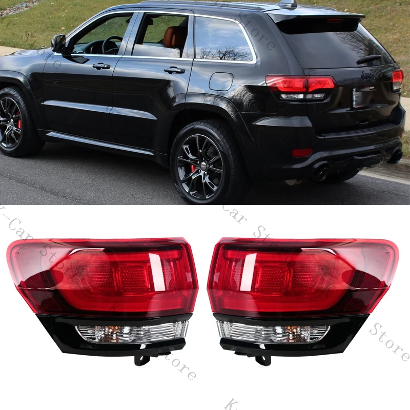 For Jeep Grand Cherokee SRT8 2014-2019 Rear Bumper Tail light Brake Lamp Signal Light Car Accessories 68142942AF 68142943AF
For Jeep Grand Cherokee SRT8 2014-2019 Rear Bumper Tail light Brake Lamp Signal Light Car Accessories 68142942AF 68142943AF