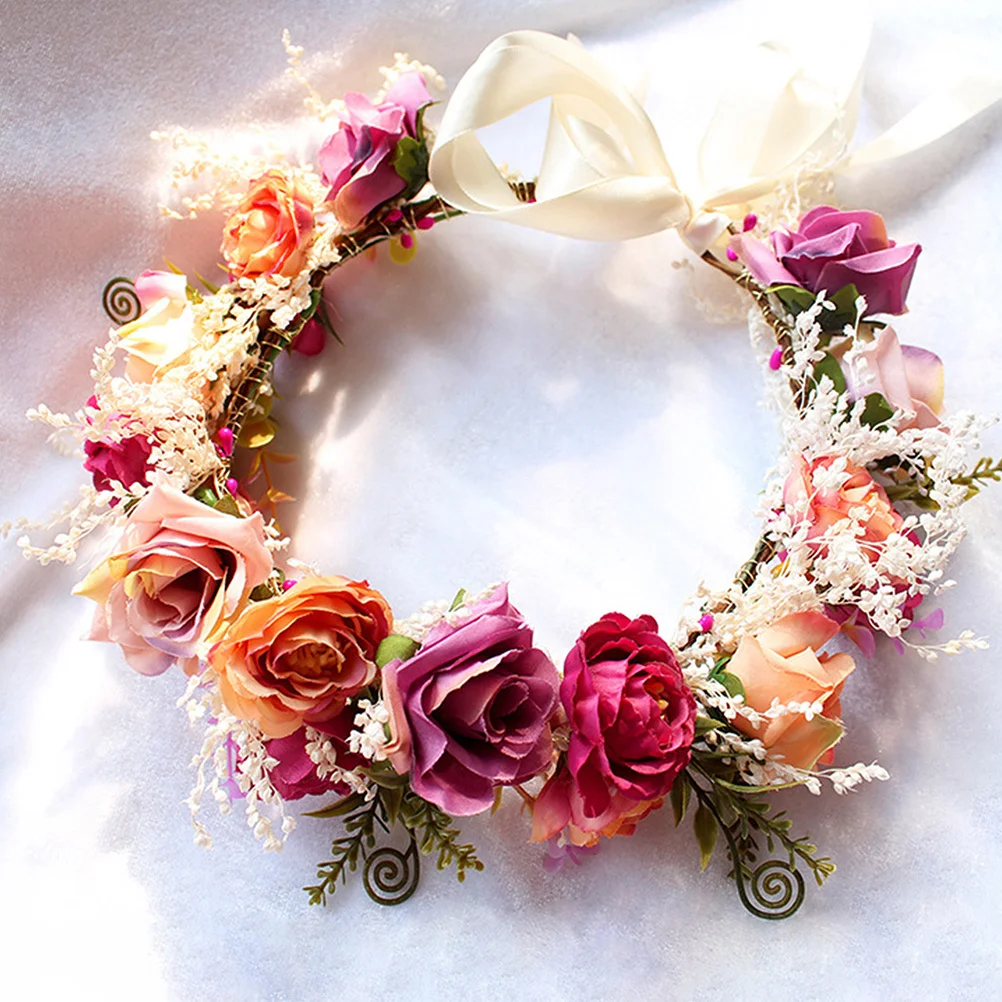 1 шт., венок невесты с имитацией цветка, головной убор, элегантный свадебный аксессуар для волос ручной работы, украшение для волос для свадебной фотографии
1 шт., венок невесты с имитацией цветка, головной убор, элегантный свадебный аксессуар для волос ручной работы, украшение для волос для свадебной фотографии