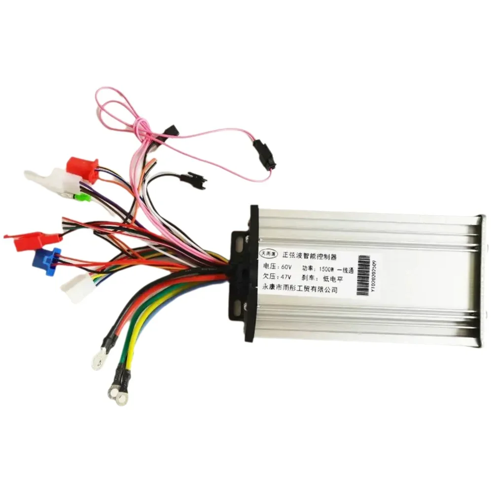 60V 1500W Brushless Hub Motor DC Controller BLDC Controller 60 Voltage 1500 Watts for Electric Scooter 2 wheels Harleyy
60V 1500W Brushless Hub Motor DC Controller BLDC Controller 60 Voltage 1500 Watts for Electric Scooter 2 wheels Harleyy