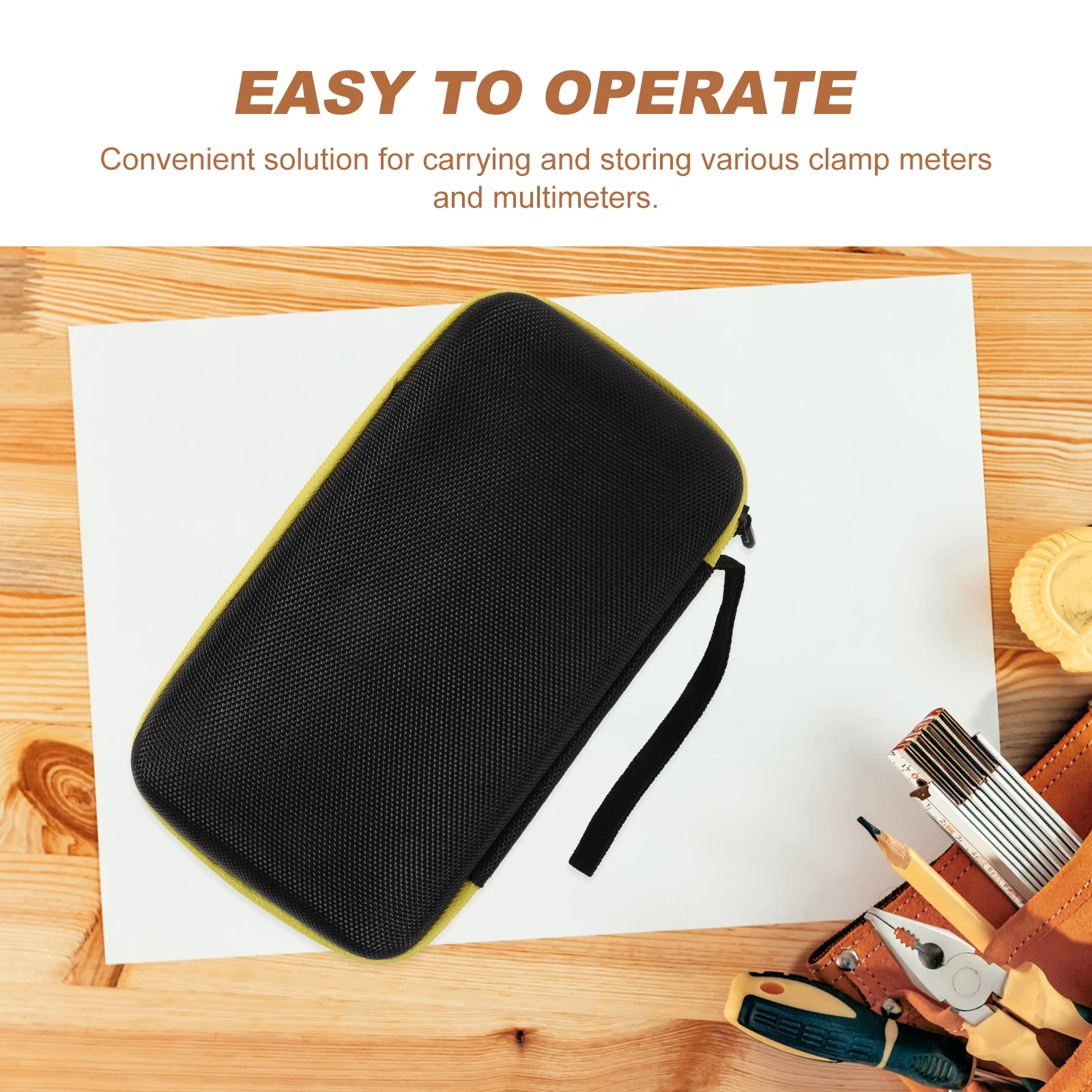 Compact Tool Bag Organizer Waterproof Nylon Multimeter Case Portable Carry Pouch for Small Tools Equipment Multimeter Bag
Compact Tool Bag Organizer Waterproof Nylon Multimeter Case Portable Carry Pouch for Small Tools Equipment Multimeter Bag