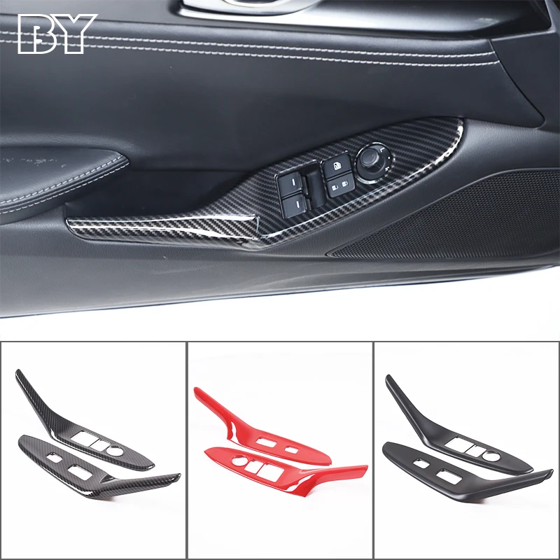 ABS Carbon Fiber Car Glass Lift Button Frame Cover Sticker For 2016-2023 Mazda MX-5 Car Interior Accessories 2Pcs
ABS Carbon Fiber Car Glass Lift Button Frame Cover Sticker For 2016-2023 Mazda MX-5 Car Interior Accessories 2Pcs