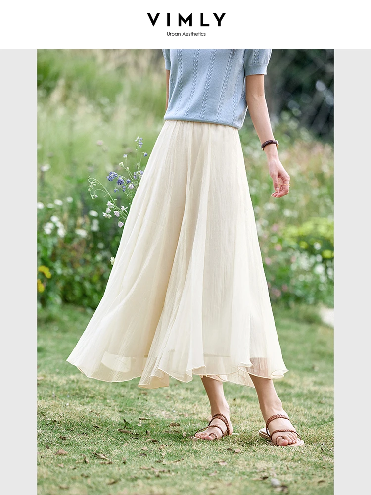 Van Ximan, Gentle Wind High Waist A-shaped Skirt Women's 2025 Summer New Elegant Lady Drape Elegant Dress A0720
Van Ximan, Gentle Wind High Waist A-shaped Skirt Women's 2025 Summer New Elegant Lady Drape Elegant Dress A0720