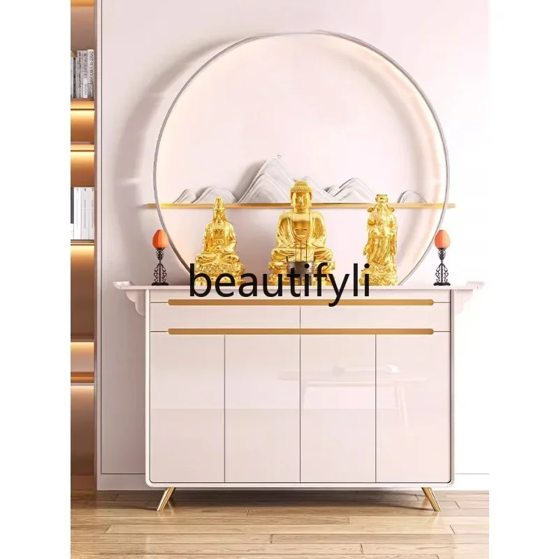 Dhh Offering table Household Shrine God of Wealth Offering table Incense table Buddhist shrine Shrine cabinet
Dhh Offering table Household Shrine God of Wealth Offering table Incense table Buddhist shrine Shrine cabinet