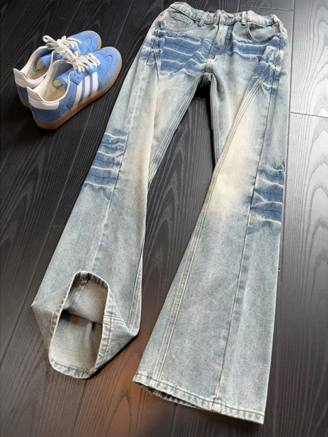 Мужские джинсы Cheatfit, зауженные, со средней посадкой, прямые, повседневные, с узором, слегка расклешенные, осень-зима, новинка
Мужские джинсы Cheatfit, зауженные, со средней посадкой, прямые, повседневные, с узором, слегка расклешенные, осень-зима, новинка