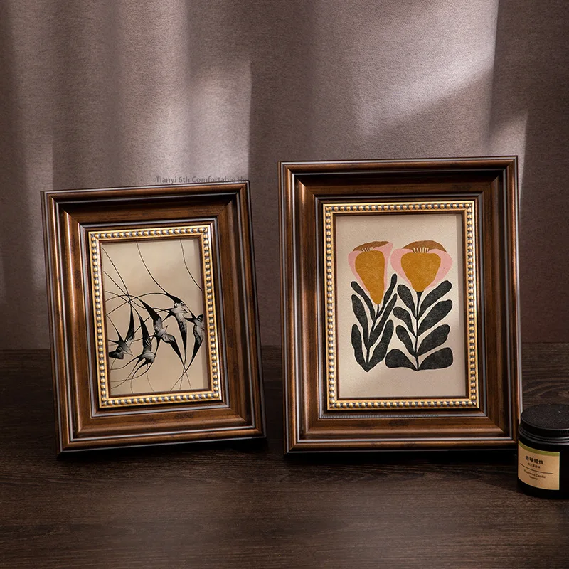 American Retro Photo Frame Modern Living Room Study Picture Frames & Albums Gift Art Home Decor Фоторамка На Стол FYPF
American Retro Photo Frame Modern Living Room Study Picture Frames & Albums Gift Art Home Decor Фоторамка На Стол FYPF