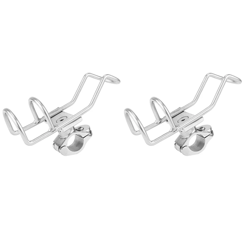 2PCS Stainless Steel 316 Fishing Rod Rack Holder Pole Bracket Support Clamp On Rail Mount 32Mm Boat Accessories
2PCS Stainless Steel 316 Fishing Rod Rack Holder Pole Bracket Support Clamp On Rail Mount 32Mm Boat Accessories