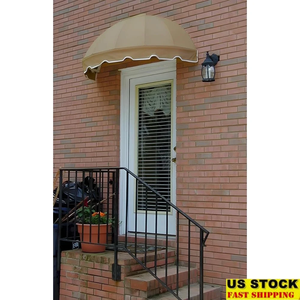 Door Window Sunbrella Canvas Awning Installation Kit Dome Shape Powder Coated Frame 5 Color Options Available Outdoor Use
Door Window Sunbrella Canvas Awning Installation Kit Dome Shape Powder Coated Frame 5 Color Options Available Outdoor Use