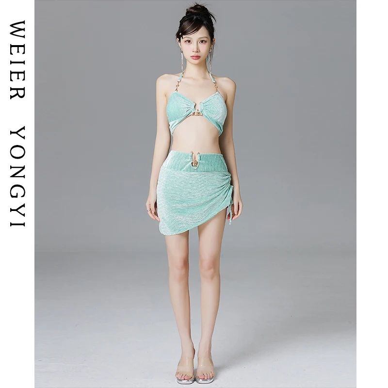 Сексуальный комплект бикини из двух частей: женский красивый купальник для курортов и термальных источников, раздельный купальный костюм, создающий ощущение роскоши и высокого класса.
Сексуальный комплект бикини из двух частей: женский красивый купальник для курортов и термальных источников, раздельный купальный костюм, создающий ощущение роскоши и высокого класса.