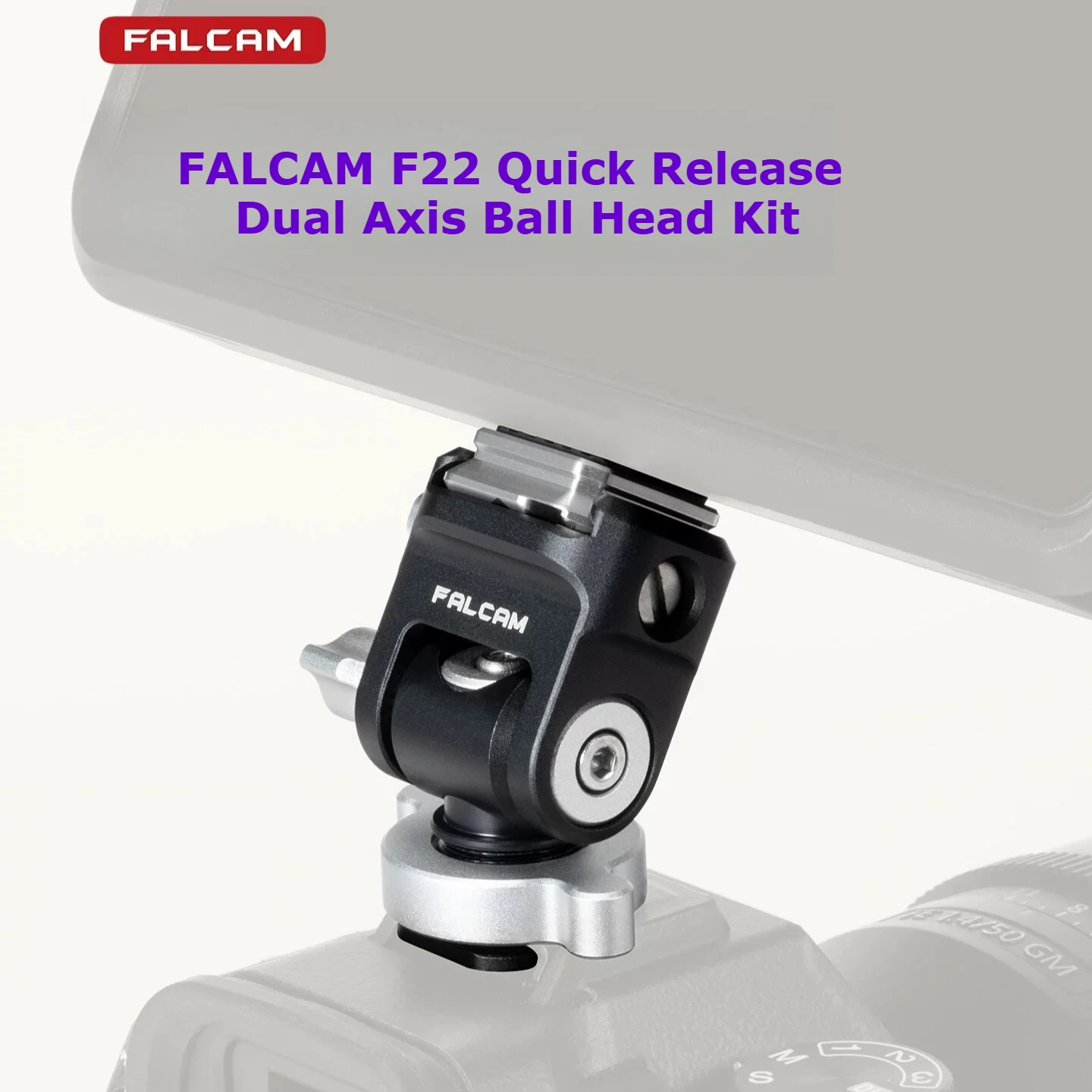 FALCAM F22 Quick Release Dual Axis Ball Head Kit Universal Camera Monitor Mount Damping Magic Arm Cold Shoe Cage Rig Accessories
FALCAM F22 Quick Release Dual Axis Ball Head Kit Universal Camera Monitor Mount Damping Magic Arm Cold Shoe Cage Rig Accessories