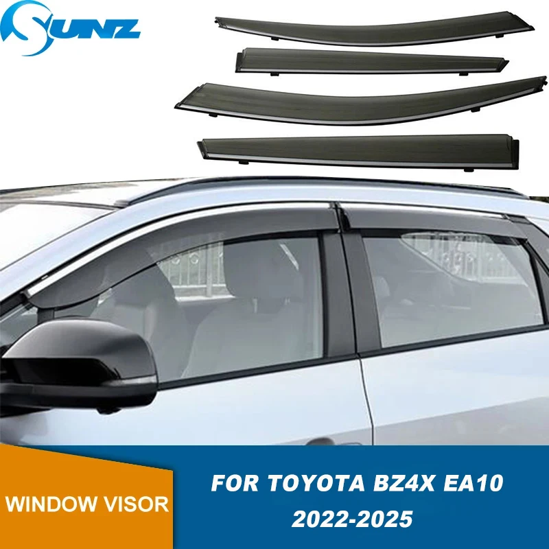 Side Window DeflectorsFor Toyota bZ4X Subaru Solterra 2022 2023 2024 2025 Window Visor Vent Shade Sun Rain Guards Weathershileds
Side Window DeflectorsFor Toyota bZ4X Subaru Solterra 2022 2023 2024 2025 Window Visor Vent Shade Sun Rain Guards Weathershileds