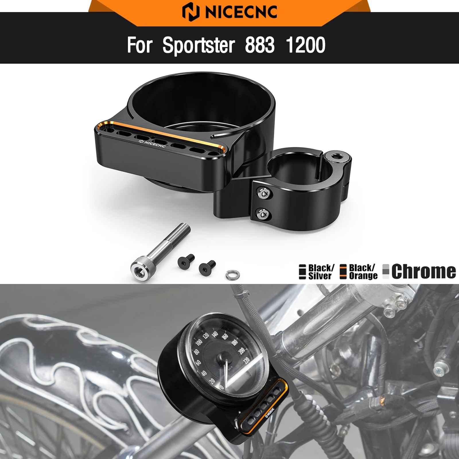 For Harley Sportster 1200 Low XL1200L 2008-2011 Speedometer Relocation Cover Instrument Mount Sportster 883 Custom XL883C XL883N
For Harley Sportster 1200 Low XL1200L 2008-2011 Speedometer Relocation Cover Instrument Mount Sportster 883 Custom XL883C XL883N