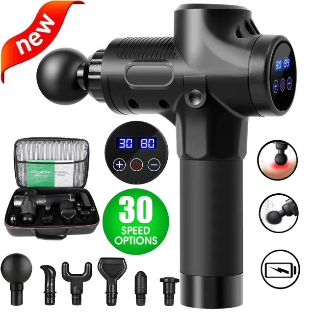 Custom Logo Percussion Vibration Speed High Quality Massage With Brushless Motor Deep Tissue Muscle Relax Body Massager
Custom Logo Percussion Vibration Speed High Quality Massage With Brushless Motor Deep Tissue Muscle Relax Body Massager