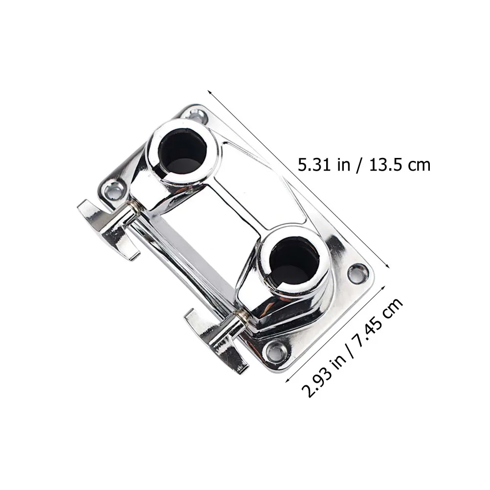 Double Hole Drum Bracket Holder Mount Clamp For Percussion Durable Smooth Surface Easy Metal Drum Bracket Install
Double Hole Drum Bracket Holder Mount Clamp For Percussion Durable Smooth Surface Easy Metal Drum Bracket Install