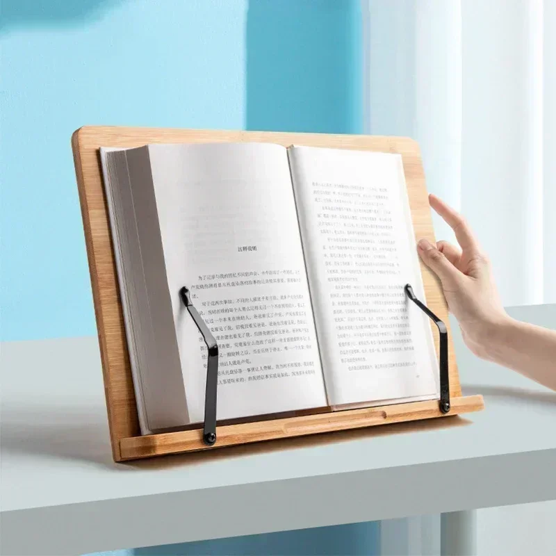 Multifunctional student Wooden reading stand laptop bamboo book stand for reading
Multifunctional student Wooden reading stand laptop bamboo book stand for reading