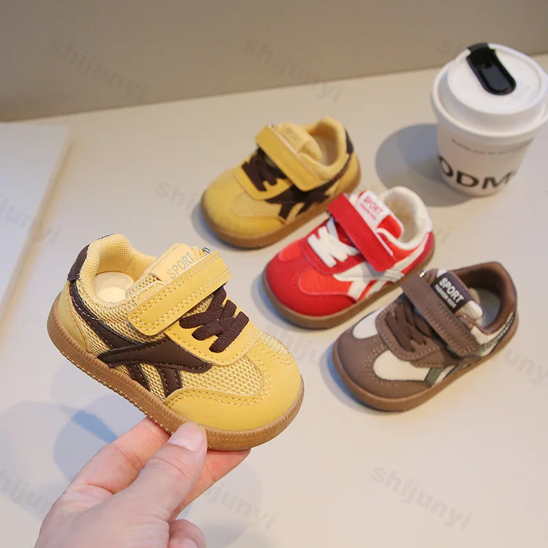 Осенние детские кроссовки, детская повседневная спортивная обувь, удобная модная уличная нескользящая обувь для мальчиков и девочек, прогулочная обувь для малышей
Осенние детские кроссовки, детская повседневная спортивная обувь, удобная модная уличная нескользящая обувь для мальчиков и девочек, прогулочная обувь для малышей