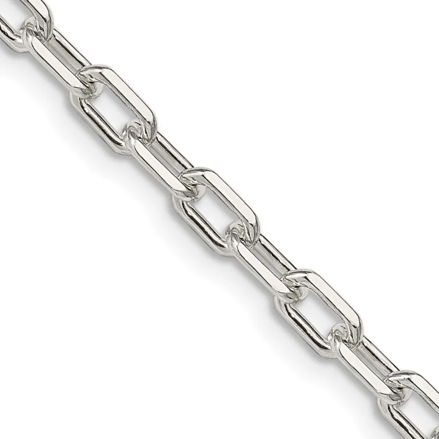 Amore La Vita Sterling Silver Rhodiumplated Polished 4.3mm Diamondcut 7 inch Open Link Cable with Lobster Clasp Charm Bracelet
Amore La Vita Sterling Silver Rhodiumplated Polished 4.3mm Diamondcut 7 inch Open Link Cable with Lobster Clasp Charm Bracelet