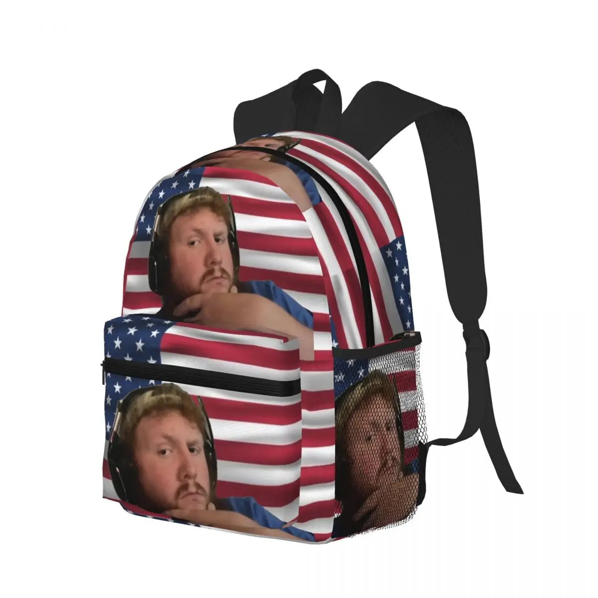 Caseoh American Flag Student Backpack School Bag Hiking Travel Daypack for Boys Girls Bookbag Shoulder Bags
Caseoh American Flag Student Backpack School Bag Hiking Travel Daypack for Boys Girls Bookbag Shoulder Bags