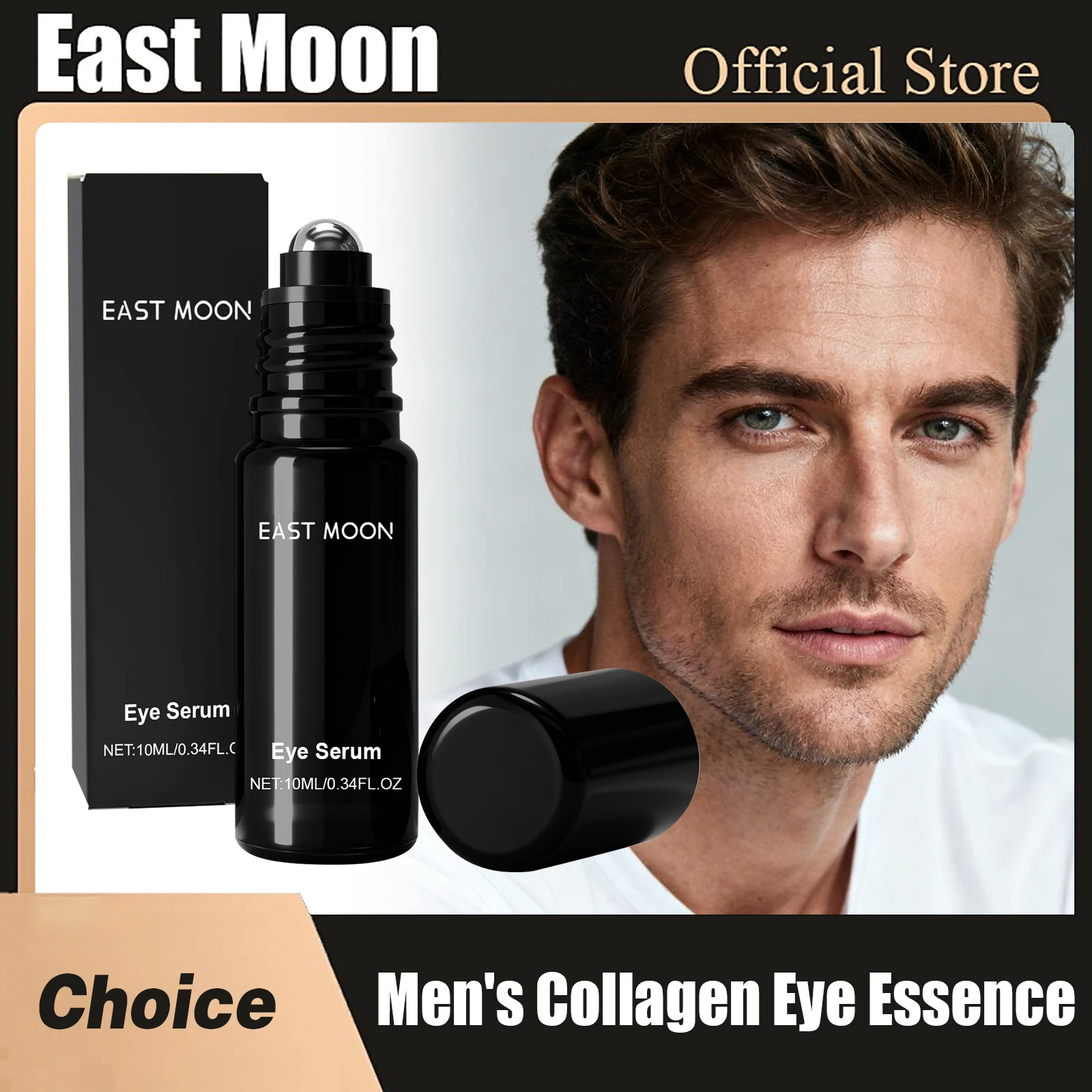 East Moon Men Collagen Eye Essence Nourishing Dryness Improve Dark Circles Reducing Puffiness Remove Eye Bag Eye Firming Serums
East Moon Men Collagen Eye Essence Nourishing Dryness Improve Dark Circles Reducing Puffiness Remove Eye Bag Eye Firming Serums