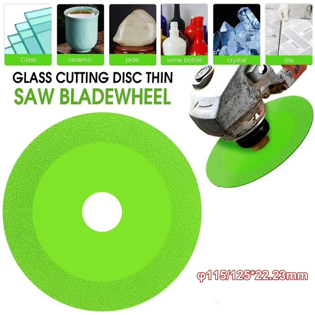 115/125mm Glass Cutting Disc Diamond Marble Ceramic Tile Jade Grinding Blade For Jade Crystal Grinding Wheel Glass Cutting Sheet
115/125mm Glass Cutting Disc Diamond Marble Ceramic Tile Jade Grinding Blade For Jade Crystal Grinding Wheel Glass Cutting Sheet