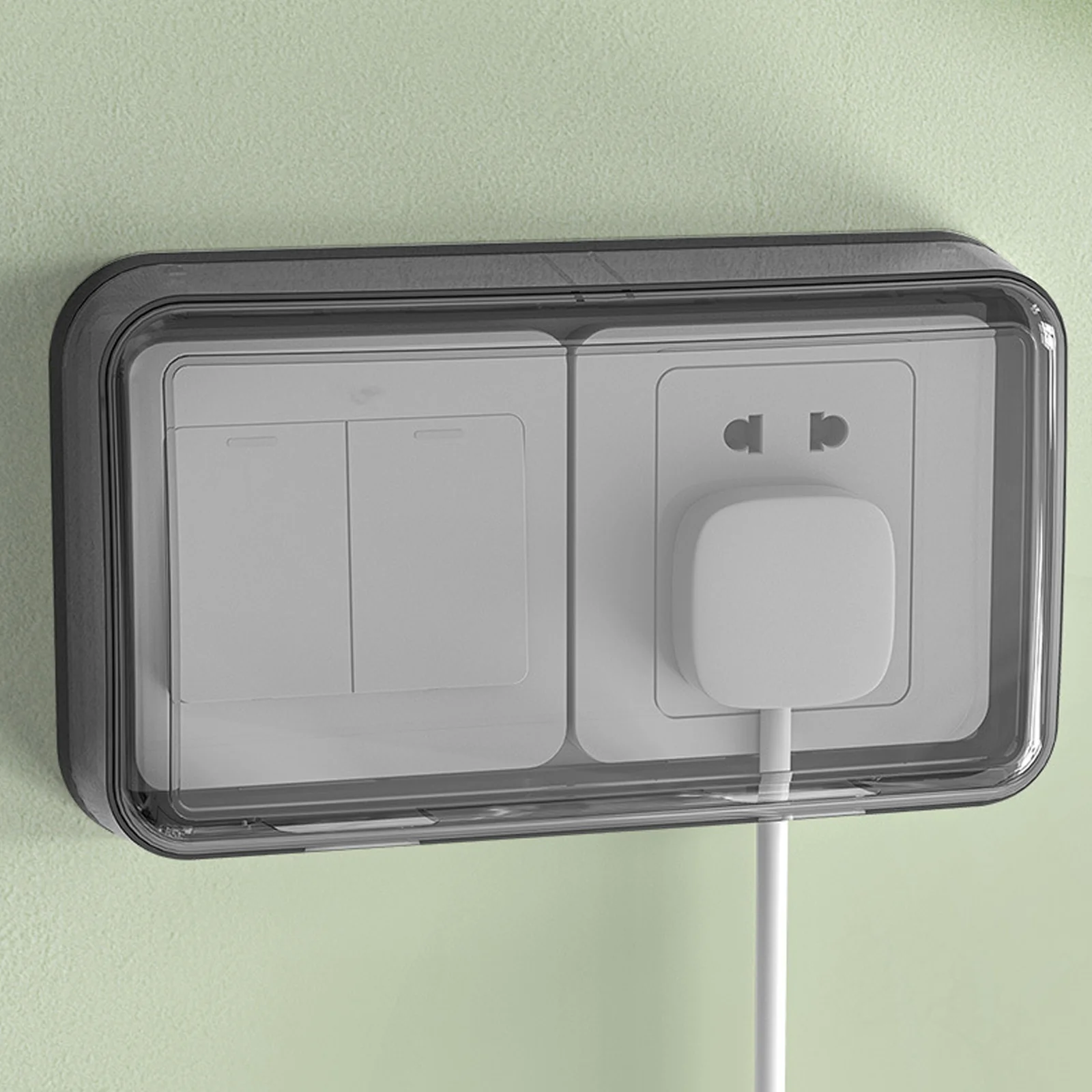 86Type Waterproof Switch Cover Splash Proof Outlet Protector Bathroom Socket Box Electrical Panel Covers Wall Socket Accessories
86Type Waterproof Switch Cover Splash Proof Outlet Protector Bathroom Socket Box Electrical Panel Covers Wall Socket Accessories