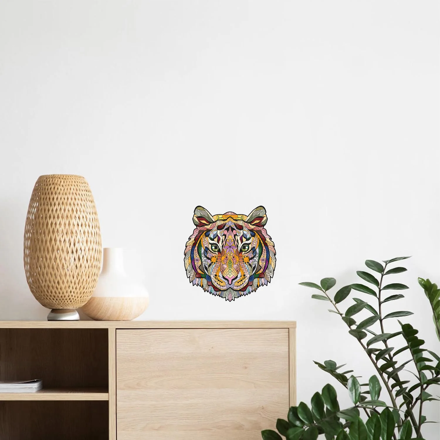 Tiger Wooden Jigsaw Puzzle for Adults Mandala Animal Shaped Puzzle Irregular Wooden Brain Teaser Gift Decor Toy
Tiger Wooden Jigsaw Puzzle for Adults Mandala Animal Shaped Puzzle Irregular Wooden Brain Teaser Gift Decor Toy