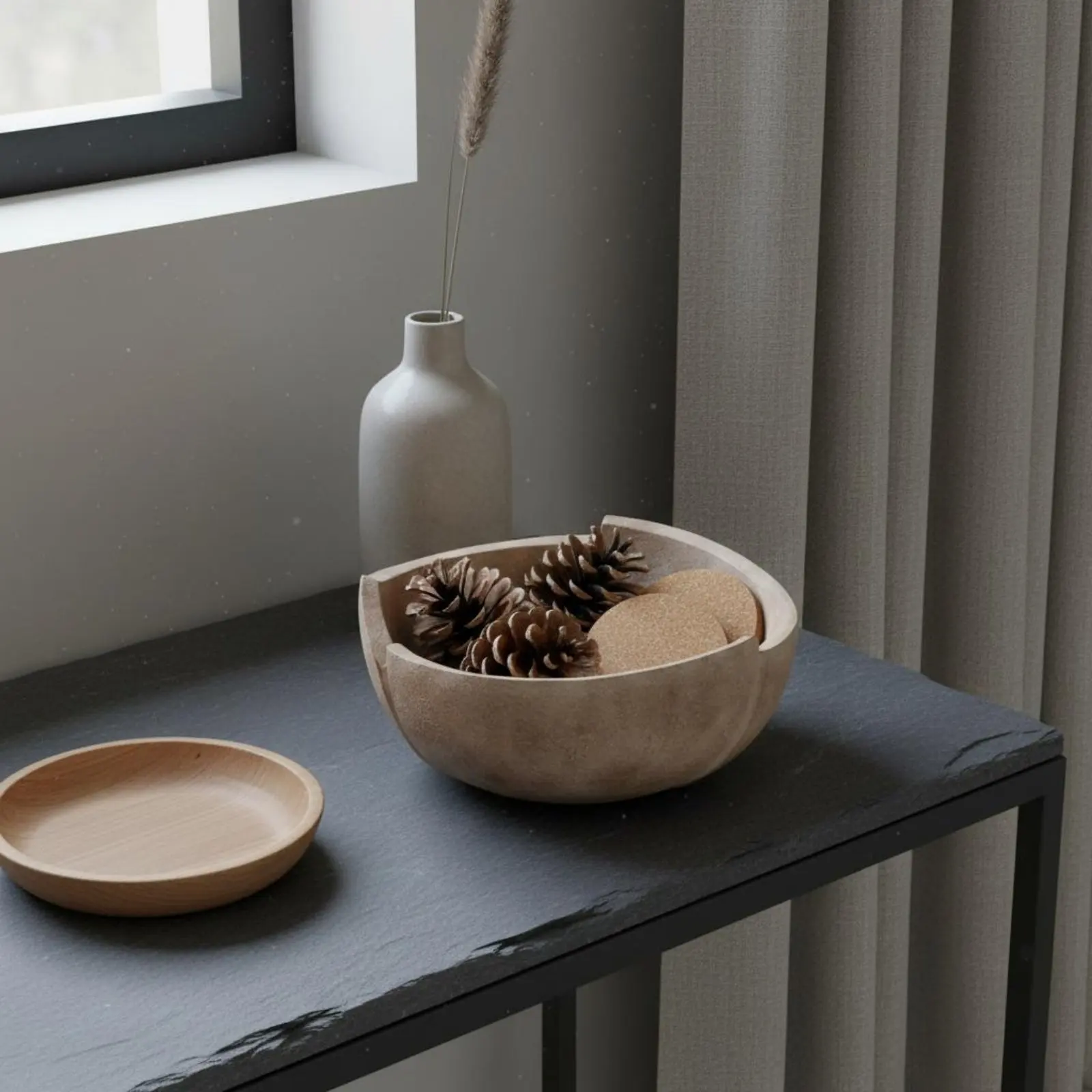 Tranquil-Influenced Fruit Bowl Retro Influenced Distressed Finish Storage Bowl House Decoration Minimalist Design
Tranquil-Influenced Fruit Bowl Retro Influenced Distressed Finish Storage Bowl House Decoration Minimalist Design