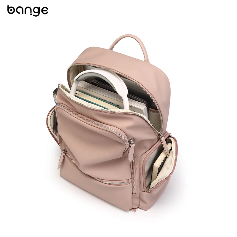 BANGE Women Fashion Backpack Solid color travel bag Commuting School Bag Female Students 15.6-inch Computer Backpack
BANGE Women Fashion Backpack Solid color travel bag Commuting School Bag Female Students 15.6-inch Computer Backpack