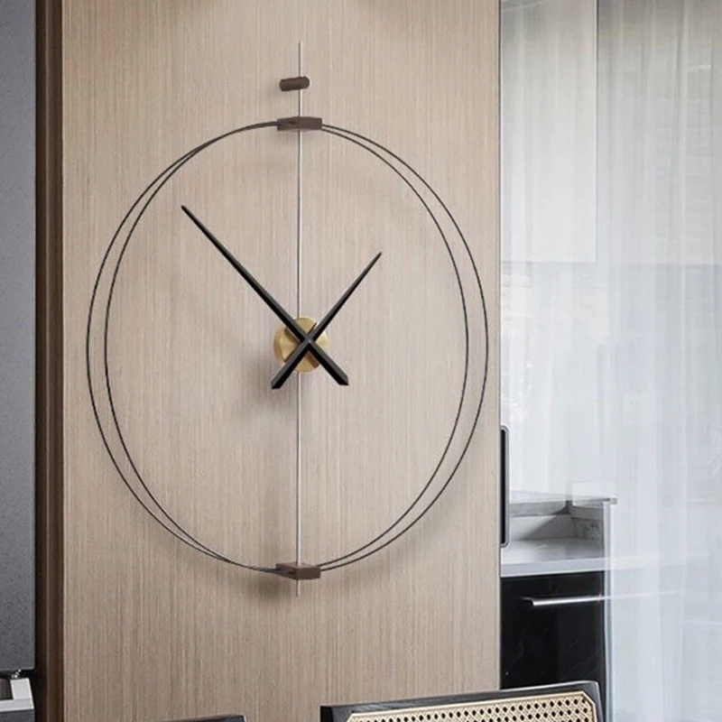 Round Minimalist Wall Clocks Fashion Simple Restaurant Nordic Aesthetic Wall Watch Modern Large Relogio De Parede Home Decor
Round Minimalist Wall Clocks Fashion Simple Restaurant Nordic Aesthetic Wall Watch Modern Large Relogio De Parede Home Decor