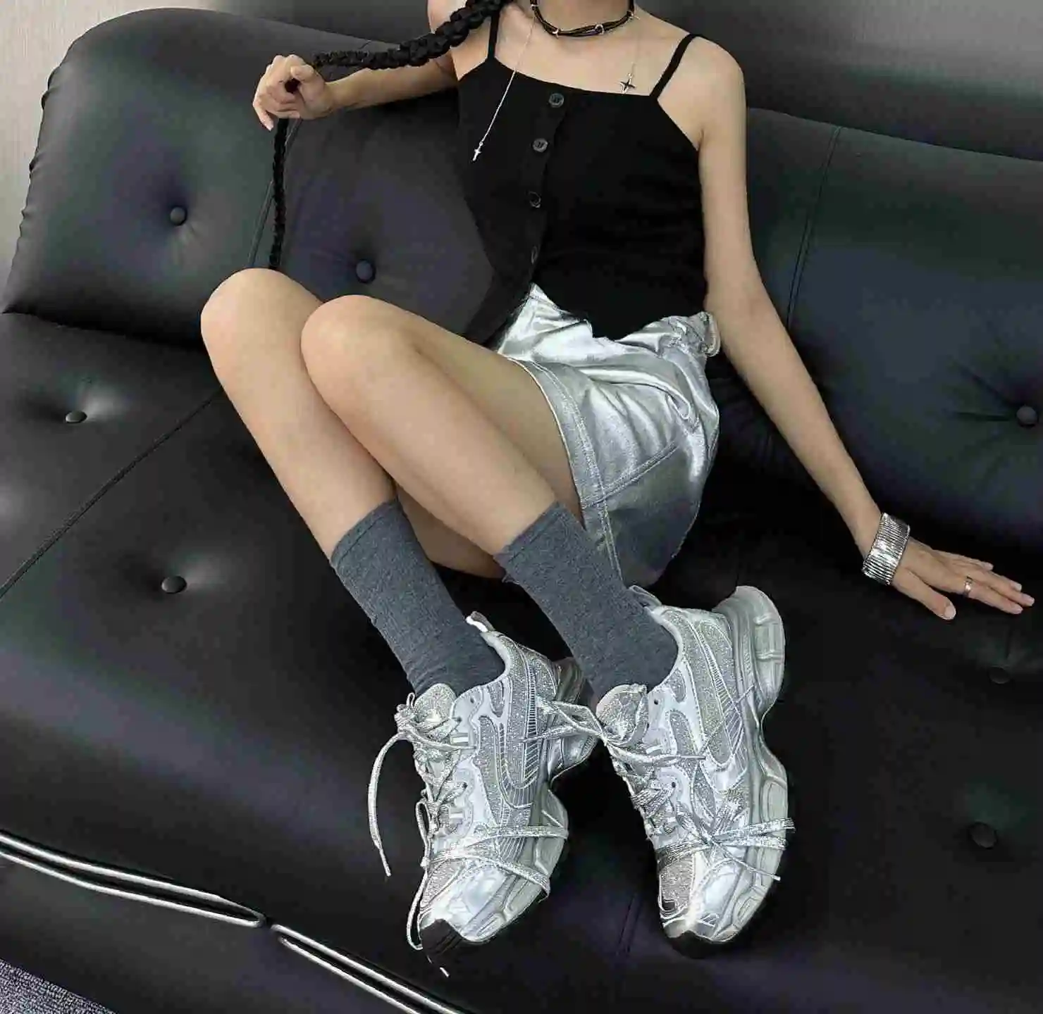 Luxury Sneakers Women Lace Up Round Toe Flat Casual Shoes Mesh Hollow Outs Running Shoes Outdoor Sports Shoes
Luxury Sneakers Women Lace Up Round Toe Flat Casual Shoes Mesh Hollow Outs Running Shoes Outdoor Sports Shoes