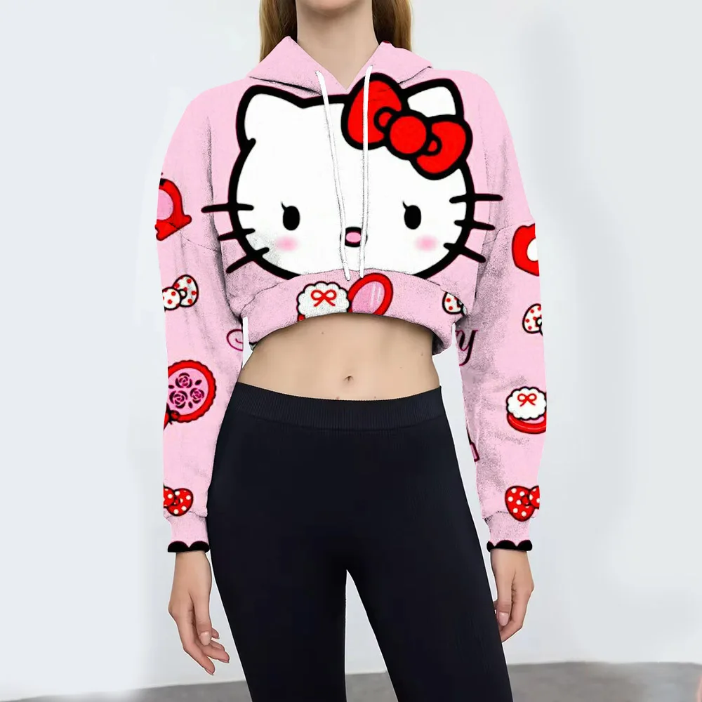 Hello Kitty Kuromi print Women's Short Sweatshirt Hoodies New in Hoodies & Blouses Pullovers Woman Clothing Hooded Shirt Outfits
Hello Kitty Kuromi print Women's Short Sweatshirt Hoodies New in Hoodies & Blouses Pullovers Woman Clothing Hooded Shirt Outfits