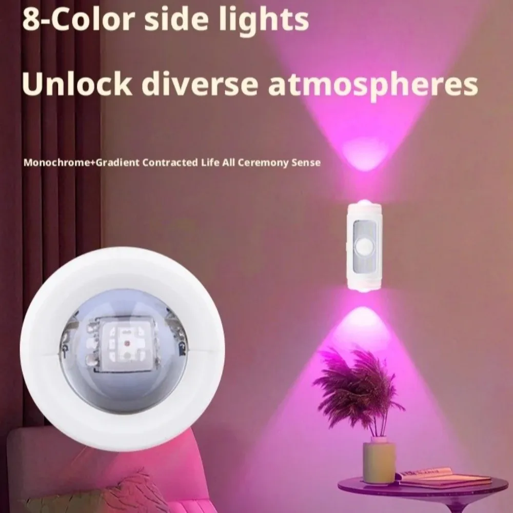 Wireless Magnetic Sensor Lamp Human Body Sensor Dimmable Light Motion Sensor Wall Lamp Magnetic Design USB Rechargeable