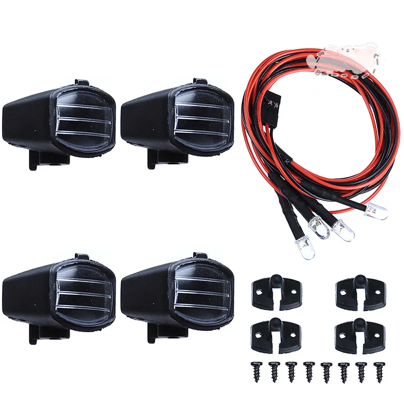 4Pcs led spotlight roof light lampshade for 1/10 rc crawler car axial scx10
4Pcs led spotlight roof light lampshade for 1/10 rc crawler car axial scx10