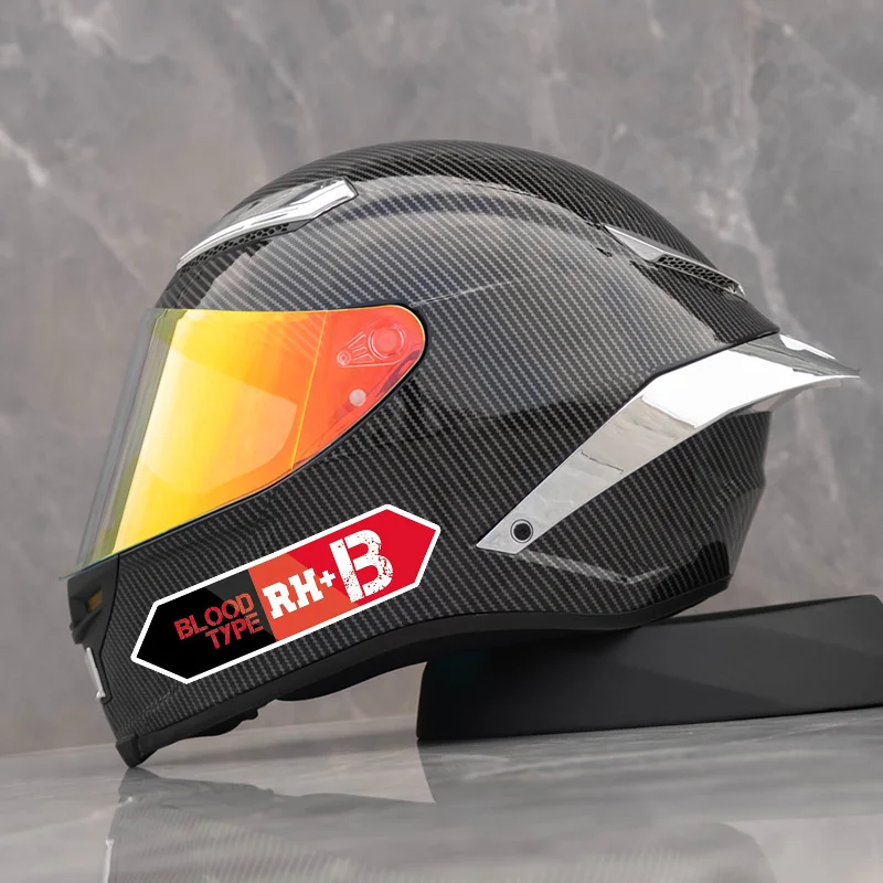 Blood Type Waterproof Sticker Racing Moto Helmet Decor
Blood Type Waterproof Sticker Racing Moto Helmet Decor