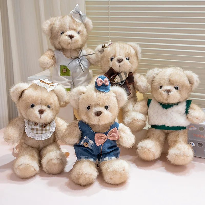New Cartoon Fashionable Couple Teddy Bear Plush Toy Cute Stuffed Animal Bears Plushies Dolls Anime Colorful Soft Kids Toys Gifts
New Cartoon Fashionable Couple Teddy Bear Plush Toy Cute Stuffed Animal Bears Plushies Dolls Anime Colorful Soft Kids Toys Gifts
