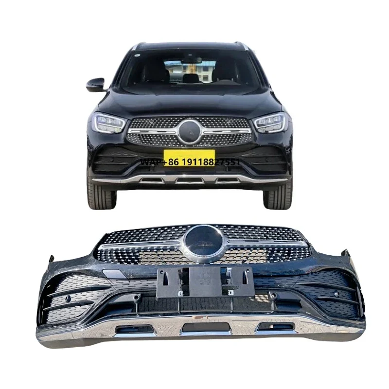 High Quality Front Bumper Assembly for GLC260 253 2022 Front Bumper Grille Included
High Quality Front Bumper Assembly for GLC260 253 2022 Front Bumper Grille Included