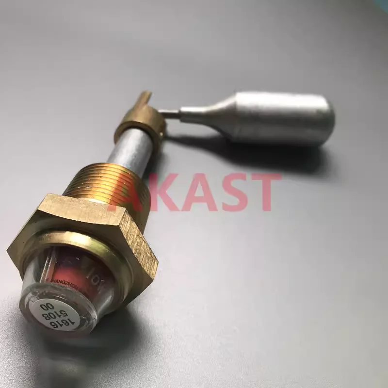Atlas screw air compressor oil level gauge 1616510800 oil level mirror oil mirror level gauge 6 points thread
Atlas screw air compressor oil level gauge 1616510800 oil level mirror oil mirror level gauge 6 points thread